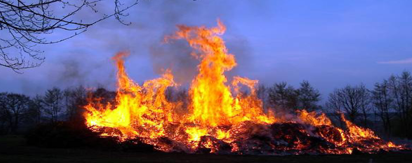 2018 see osterfeuer cospudener Das erste